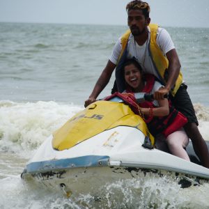 Surfing in Goa