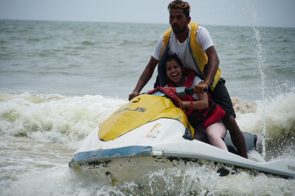 Surfing in Goa